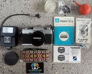 Praktica Pentacon LLC 35mm Film SLR camera | 28mm Tamron lens & Accessories - Picture 1 of 18