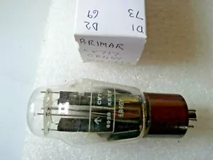 CV717 5R4GY Brimar Date Code 6928 KB/FE New Old Stock Valve Tube 1pc NOV19D - Picture 1 of 6