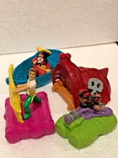 Hook Peter Pan 1991 McDonald's Happy Meal Lot of 5