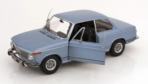 New KK-SCALE BMW 2002 1-SERIES 1971 1:12 Model Car BLUE KKDC120082 KidBX - Picture 1 of 7