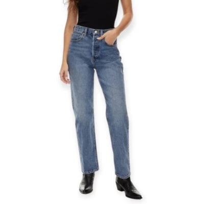 Aritzia Denim Forum The Joni High Rise Loose Jeans 28 - Image 1 of 4