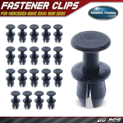 20 piezas de clips de retención de nailon de 8,5 mm tipo empuje para Mercedes-Benz E300 E320 Foto 1 de 4