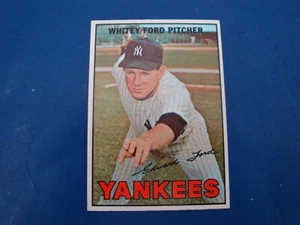 1967 Topps Whitey Ford #5 Authentic Card - Picture 1 of 2