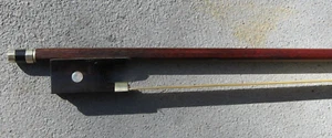 John F. Stratton Violin Bow 4/4 marked No. 8 (VIII) ebony frog pearl eye 29" - Picture 1 of 17