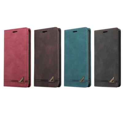 Magnetic Wallet Leather Flip Case for Huawei P40 Lite P30 Pro P20 P40 P Smart - Image 1 of 4