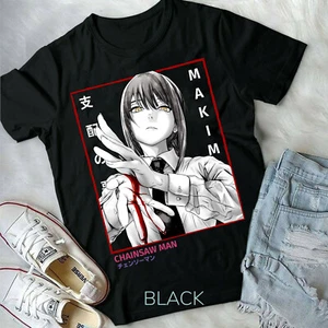 Kettensäge Mann Makima Eyes neues T-Shirt, Anie, Anga, Horror, alle Größen, Top Anime - Bild 1 von 3