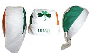 Ireland Irish Shamrock St Pattys Clover Leaf Do Rag Doo Rag Skull Cap Head Wrap - Picture 1 of 1