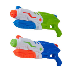 2Pcs Water Gun Pistol Toy Kids Summer Beach Squirt Outdoor Blaster Pool Shooter
