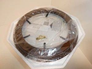 4 NEW Van Hygan & Smythe Woodridge Wall Plate Holder Wood Collector 8.5" Walnut - Picture 1 of 11