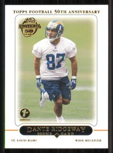 2005 Topps First Edition #372 Dante Ridgeway - Picture 1 of 2