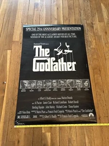THE GODFATHER SPECIAL 25TH ANNIVERSARY PRESENTATION CAST AND CREW POSTER RARE - Picture 1 of 13