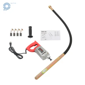 Electric Concrete Vibrator 1500W Portable 35mmX1.2m Cement Concrete Construction - Picture 1 of 20