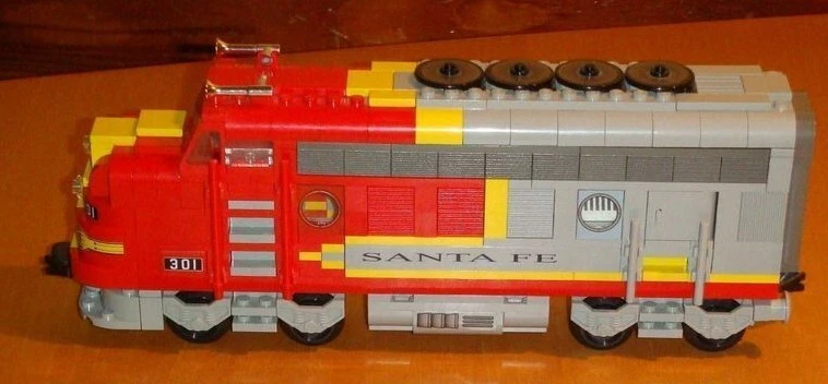 LEGO 10020 - Santa Fe Super Chief - komplett - ohne Motor - sehr guter Zustand - Bild 1 von 1