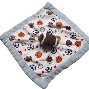 Carters Football Baby Sicherheitsdecke Lovey Sports Soccer Baseball Basketball - Bild 1 von 4