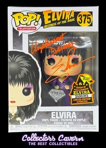 Funko POP firmato Elvira - Elvira LTD 2500 pezzi - certificato di autenticità Beckett - Foto 1 di 7