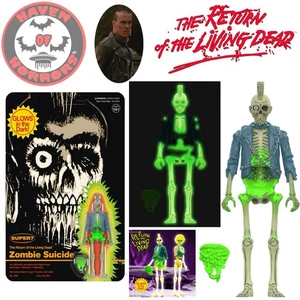 Figuras de Reacción Return of the Living Dead Wave 5 Zombie Suicide (Monster Glow) - Imagen 1 de 1