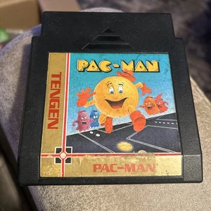 Pac-Man Tengen (NES 1990) Authentic Nintendo NES - Cartridge ONLY TESTED - Picture 1 of 2