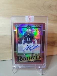 2021 Chronicles Micah Parsons Legacy No.179 Rookie RED Auto /50 REDEMPTION CARD! - Picture 1 of 2