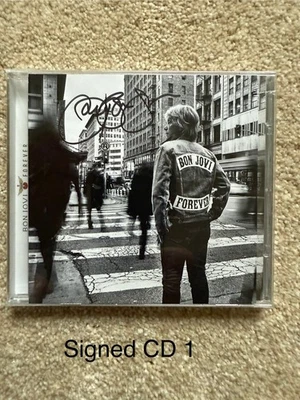 Bon Jovi - Forever (EMI) CD Album + SIGNED ART CARD UK AMAZON * buyers choice* - Image 1 of 4