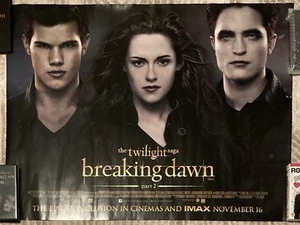The Twilight Saga - Breaking Dawn Part 2 - UK Quad Poster - Protagonist Trio - Imagen 1 de 1