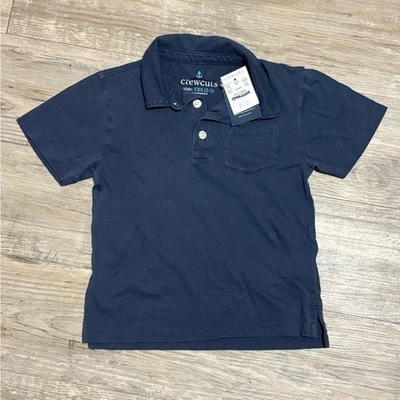 J. Crew Crewcuts Kids' New Short-Sleeve Garment-Dyed Polo Shirt, Size XXS (2-3) - Image 1 of 4
