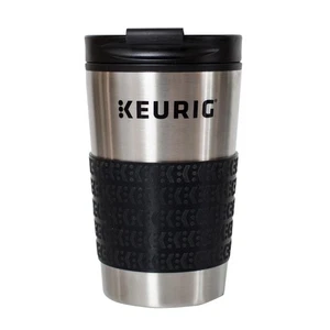 Travel Mug Fits K-Cup Pod Coffee Maker, 1 Count (Pack of 1), Stainless Steel - Picture 1 of 7