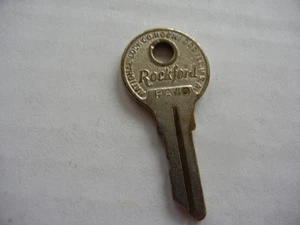 VINTAGE ROCKFORD KEY #PA40 - Picture 1 of 4