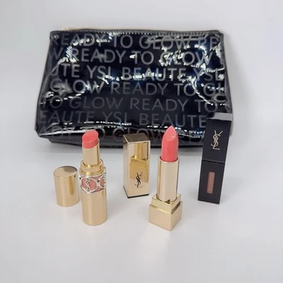 Juego de regalo lápiz labial navideño edición limitada Yves Saint Laurent YSL Rouge 09 70 417 Foto 1 de 4
