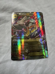 Carta collezionabile Pokémon Holo MLatios EX usata - Foto 1 di 5