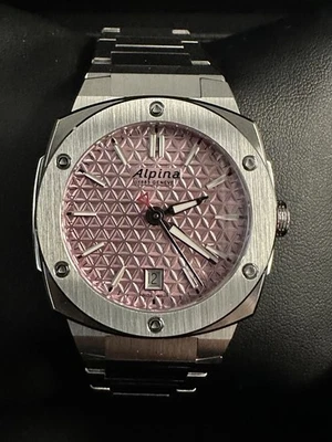 ALPINA LADIES ALPINER QUARTZ 34MM - MODEL NO AL-220PI2AE6B - Image 1 of 4