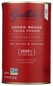 Guittard Chocolate Cacao en Polvo Sin Cacao Rouge 8 OZ (Paquete de 1) - Imagen 1 de 1