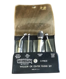 Vintage General Wiggler o Center Finder Set 3 Pezzi S-389-3 Utensili Macchinista Z - Foto 1 di 3