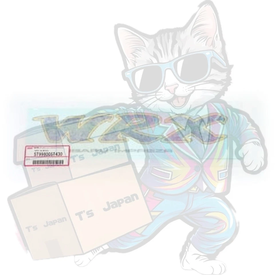 Calcomanía adhesiva genuina para maletero trasero SUBARU IMPREZA WRX STi GC8 GF8 ST99800ST430 OEM Foto 1 de 1