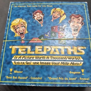 TELEPATHEN BRETTSPIEL 1992 VINTAGE VON BRAINSTORM - Bild 1 von 6