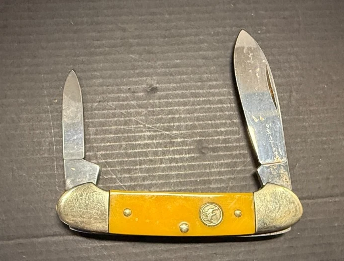 Navaja de Bolsillo Alemania Cubiertos Bertram 352-Y Gallina y Gallo De Colección Sin Caja Foto 1 de 4