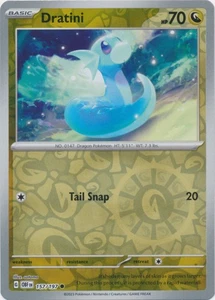 Dratini - 157/197 - Common - Reverse Holo Obsidian Flames Near Mint - Bild 1 von 1