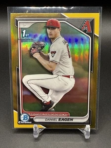 Daniel Eagen 2024 Bowman Draft #BDC-53 First (1st) Chrome Prospect Gold /50 - Picture 1 of 10