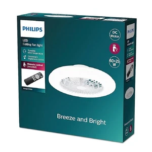 Philips Plafoniera con ventilatore Amigo 60+25 W - Picture 1 of 2