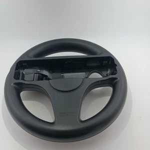 #O) Volante Nintendo Wii OEM Nintendo Wii Telecomando Racing Controller Nero - Foto 1 di 2