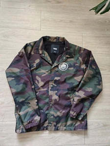 Chaqueta Vans Offthewall Camuflada Adulto Mediana Forrada Patinador Abotonada/Rompevientos - Imagen 1 de 7