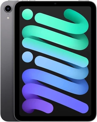 NEW SEALED Apple iPad Mini 6th Gen A15 64GB Wi-Fi + 5G Cellular Unlocked - Gray - Image 1 of 4