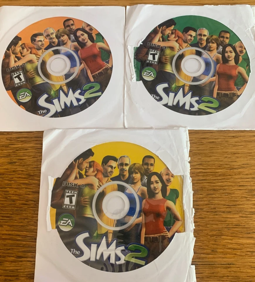 The Sims 2 : 4 Discs PC Game (DISCS 2,3,4 ONLY!) - Image 1 of 1