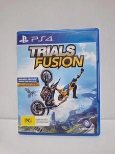 Trials Fusion - PlayStation 4 PS4 Game Complete With Manual PAL - Picture 1 of 3