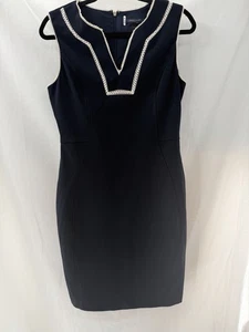 Tommy Hilfiger Navy Dress No Sz Tag Appears S See Photos Classic Preppy Chic - Picture 1 of 12