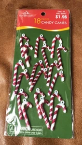 HOLIDAY TIME Christmas 18 CANDY CANES for Jewelry Scrapbooking Ornaments * - Picture 1 of 1