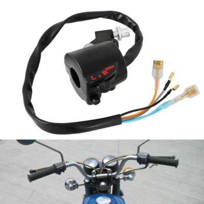 Interruptor de señal de giro de bocina izquierda para Honda CL CB175 350 450 500 750 35250-300-033 Foto 1 de 4