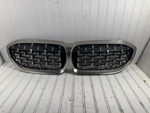 2019 2020 2021 2022 BMW 3 330i SERIES UPPER HONEYCOMB GRILLE OEM CHROME - Picture 1 of 8