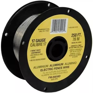 Fi-Shock FW-00018D 17 Gauge Aluminum Wire for Electric Fencing, 250 ft.. - Picture 1 of 5