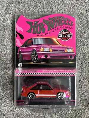 Hot Wheels Red Line Club RLC Exclusive Pink Edition 1993 Ford Mustang Cobra R ✅ - Image 1 of 4
