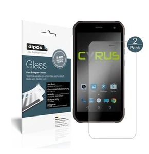 2x Pantalla para Cyrus CS40 Protector de Vidrio Flexible Mate Proteccion 9H - Imagen 1 de 8
